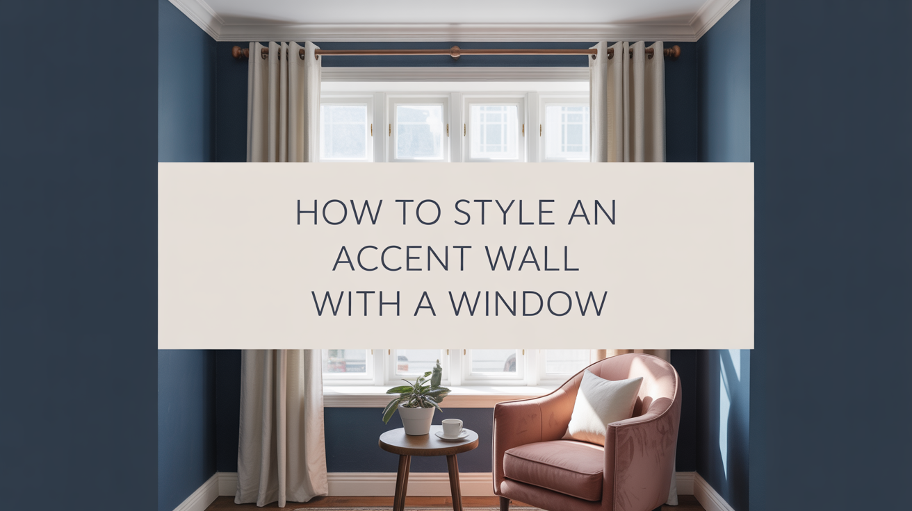 How to Style an Accent Wall With a Window