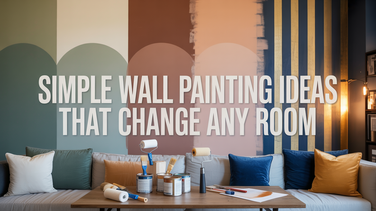 Simple Wall Painting Ideas That Change Any Room