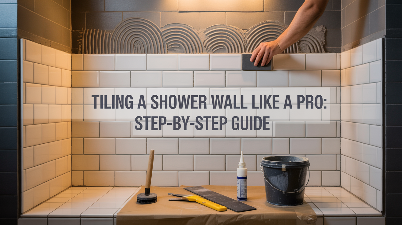 Tiling a Shower Wall Like a Pro