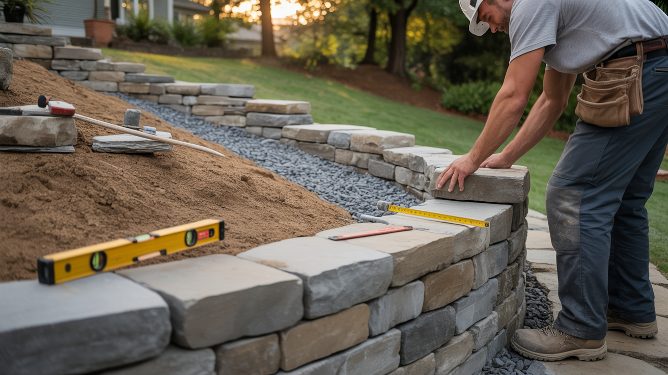 Difficulty in Leveling and Base Preparation