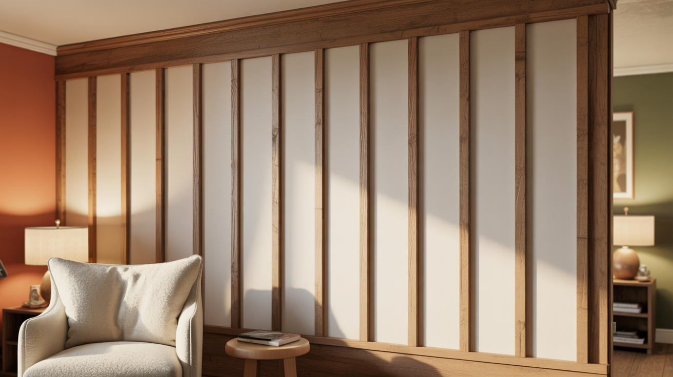 3. Board and Batten Accent Wall