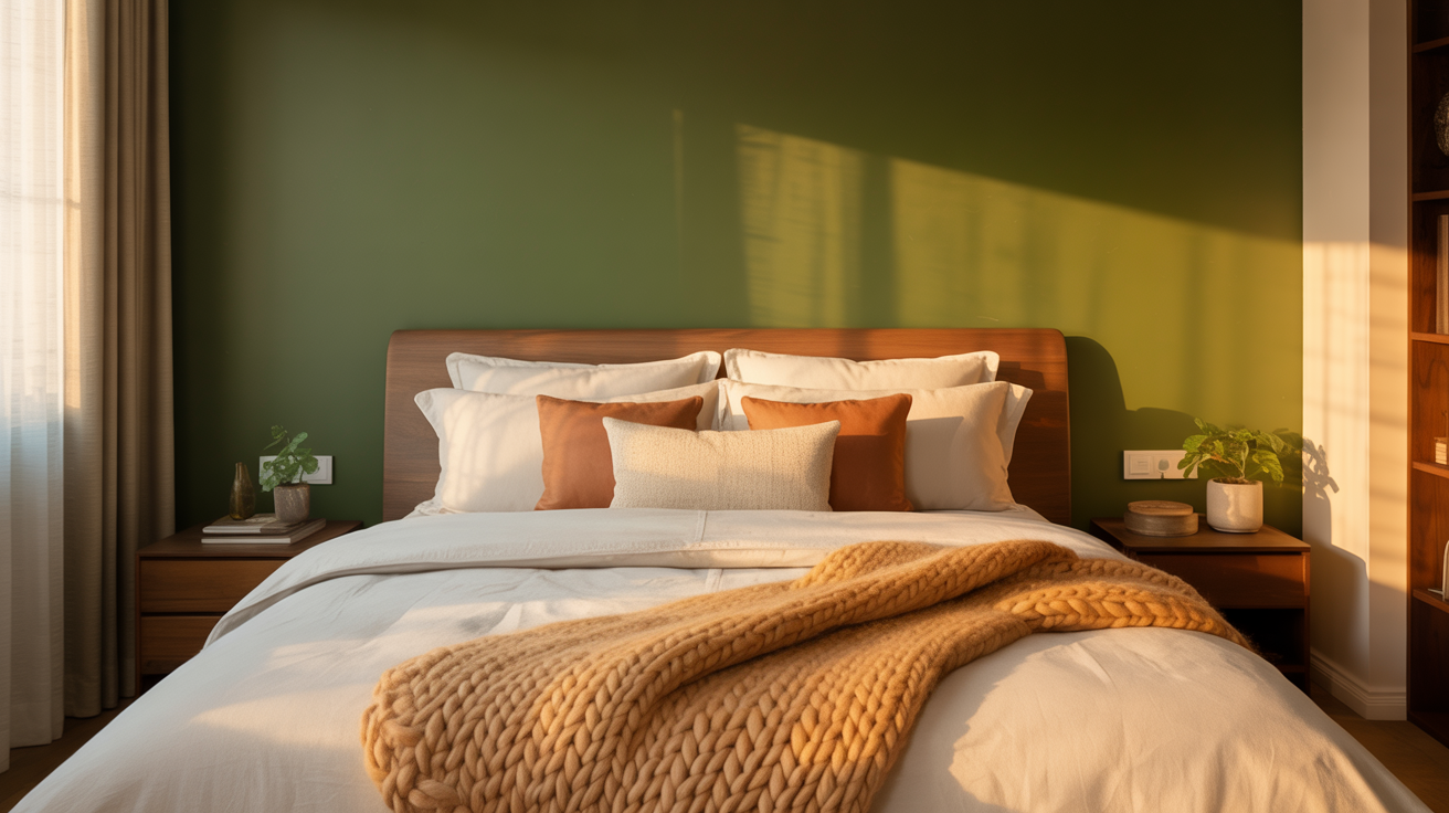 How to Plan Your Green Accent Wall Bedroom