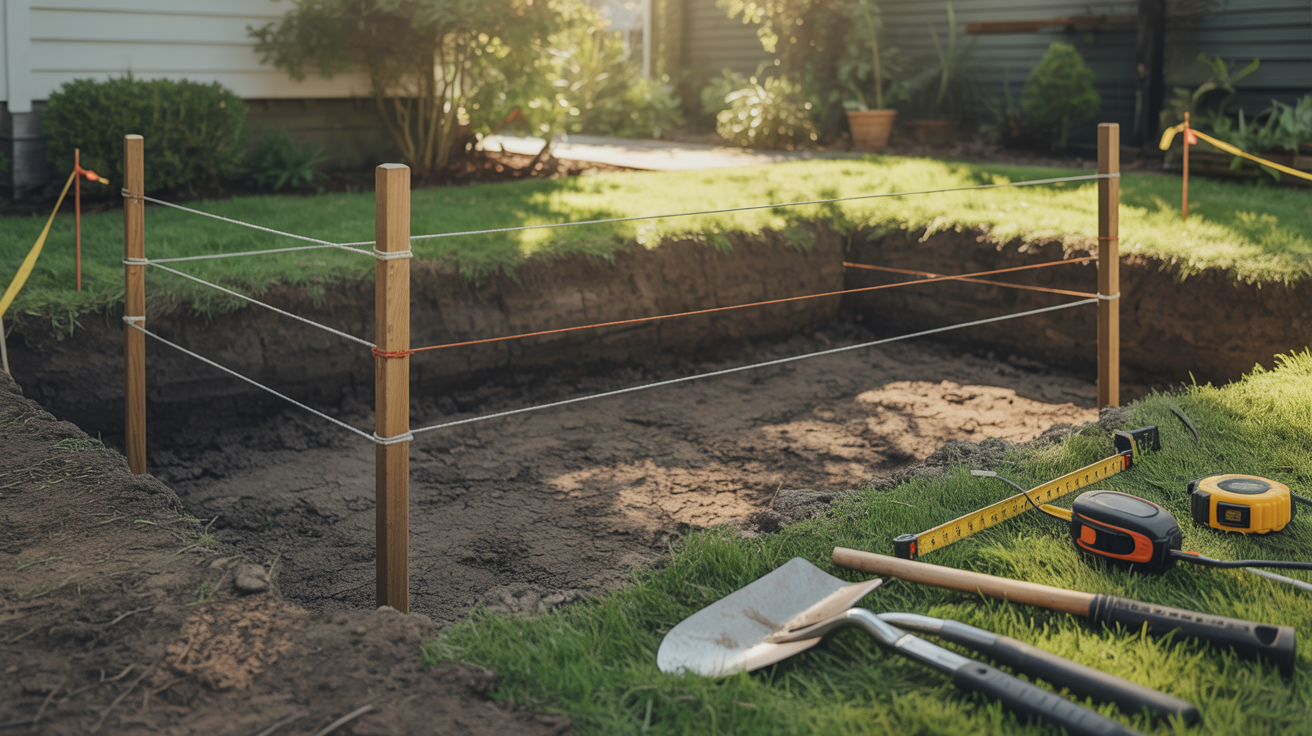 Step 1: Mark and Prepare the Area