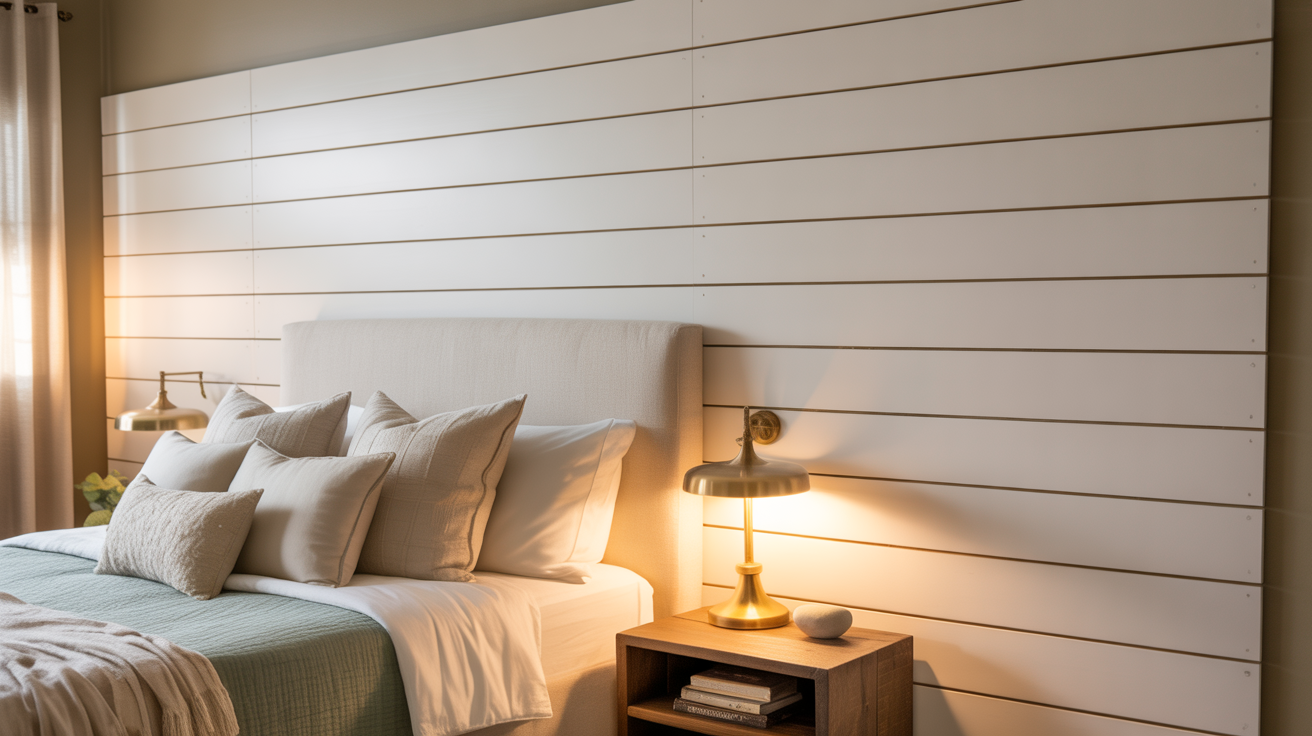 Modern Shiplap Accent Wall Bedroom Inspirations