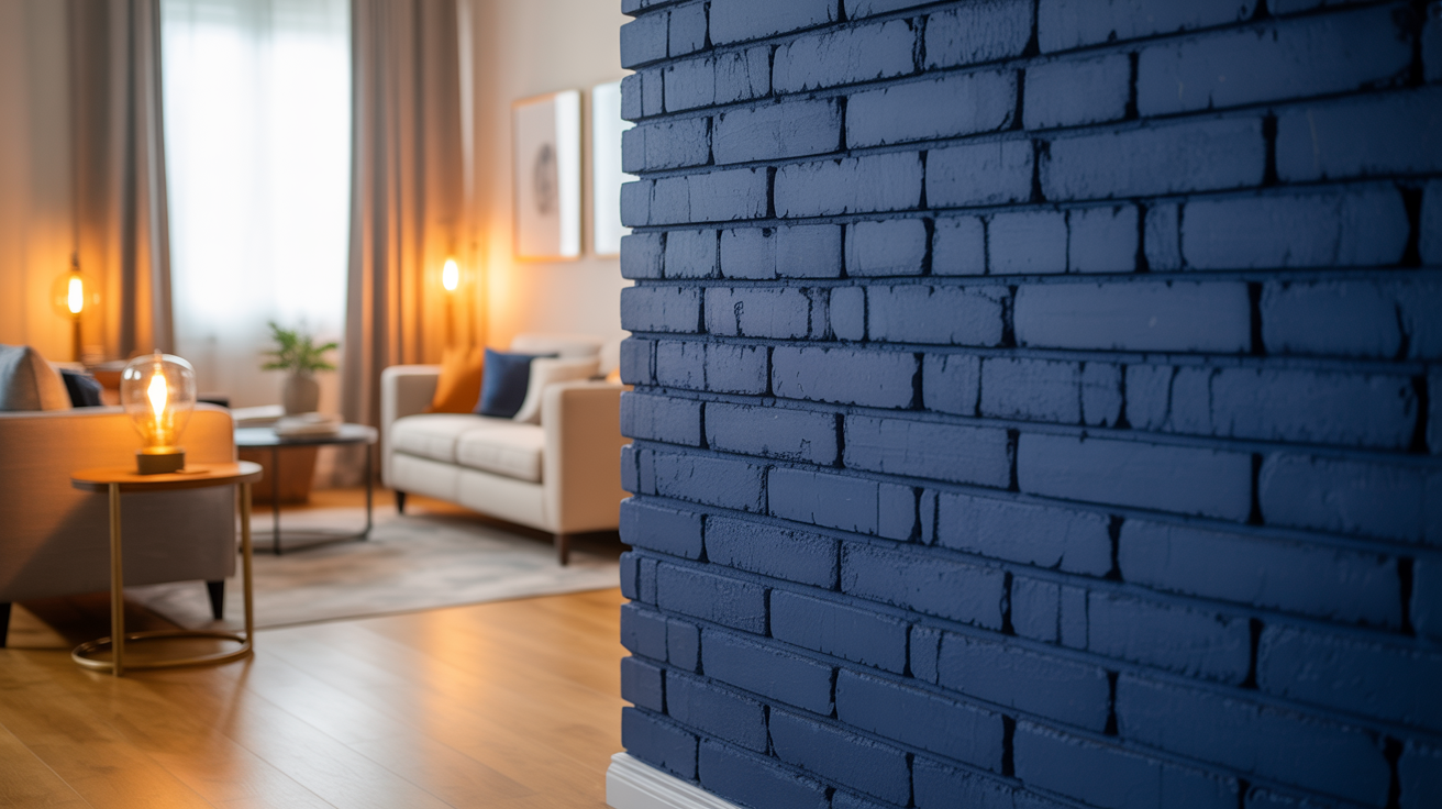 Bold Navy Blue Accent