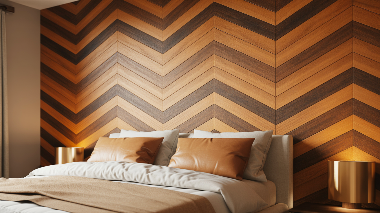 Chevron or Herringbone Pattern
