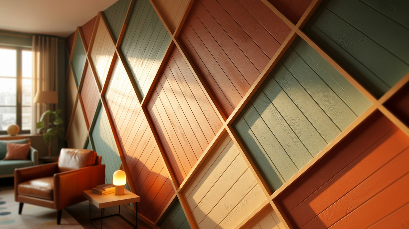 Asymmetrical Diagonal Design