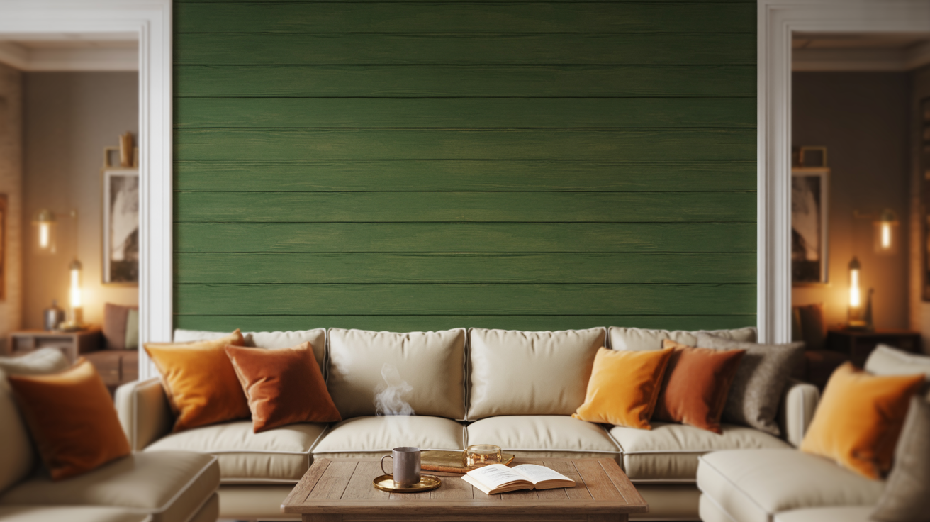 Shiplap or Beadboard Accent Wall