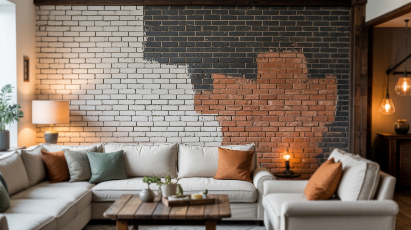 How to Prepare and Paint Your Brick Wall