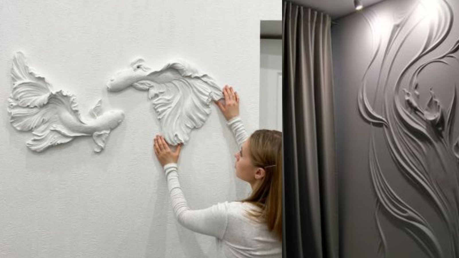 Creative Drywall Art Designs
