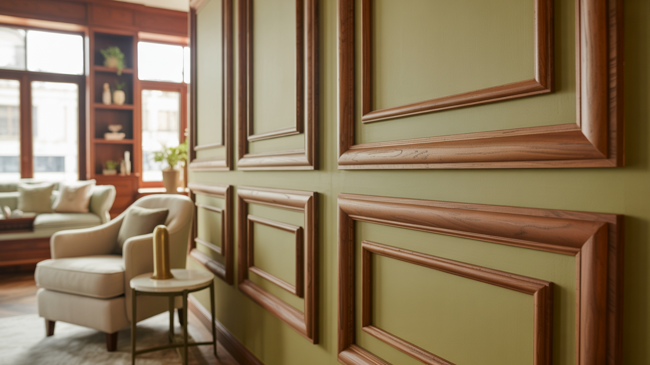 Why Choose an Accent Wall with Wood Trim?