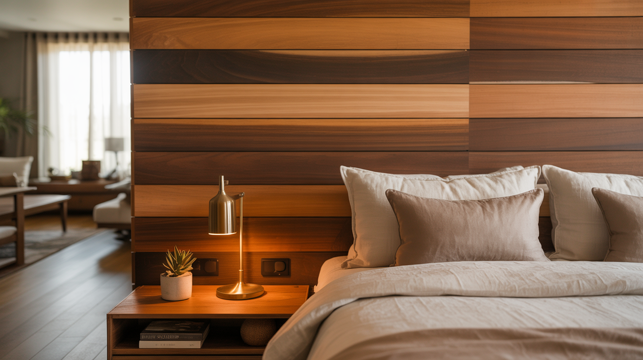 Ombre Wood Wall