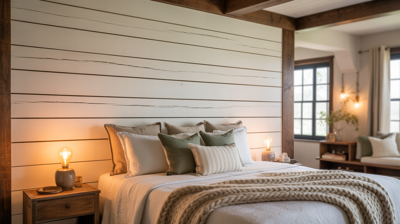 Horizontal Wide-Plank Shiplap