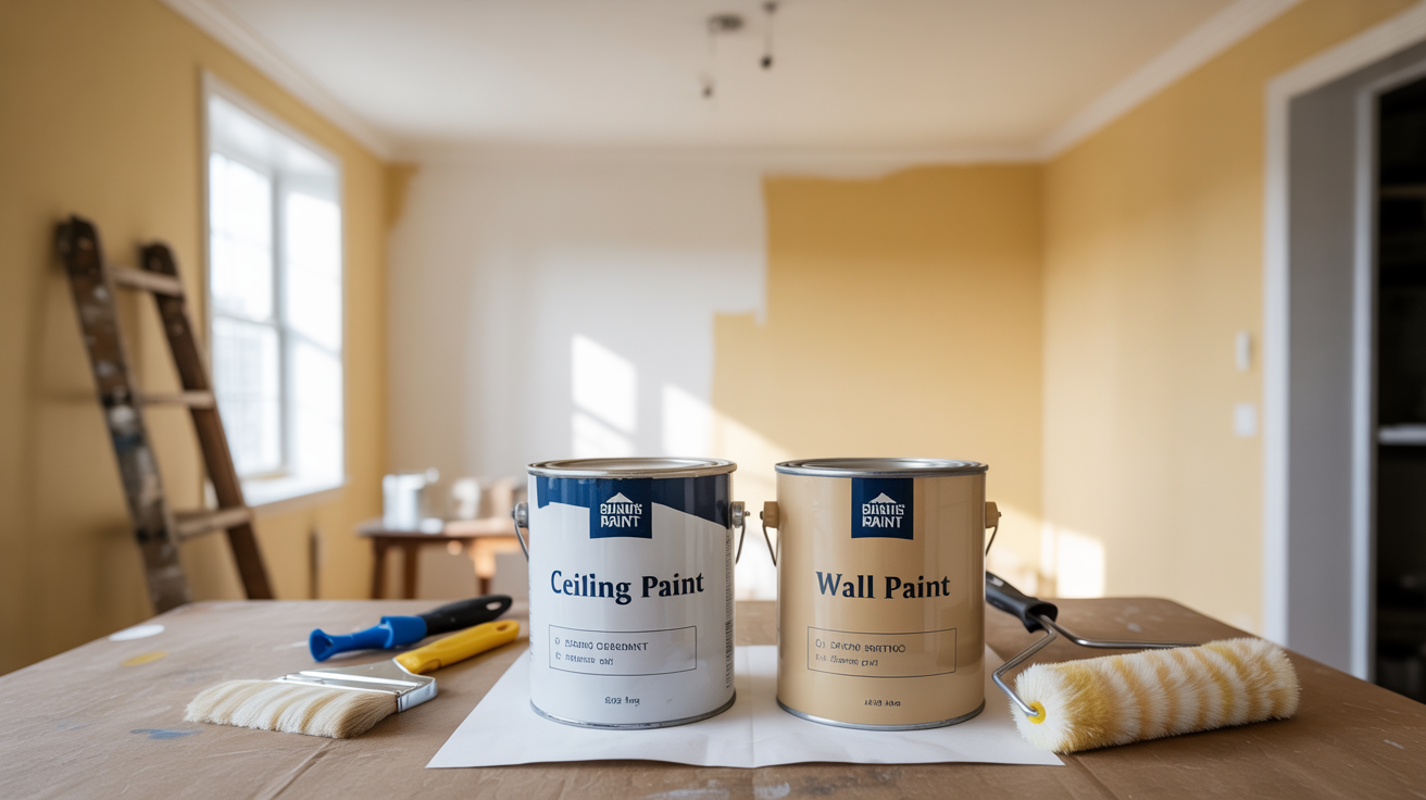 Ceiling Paint vs Wall Paint: Key Differences Explained
