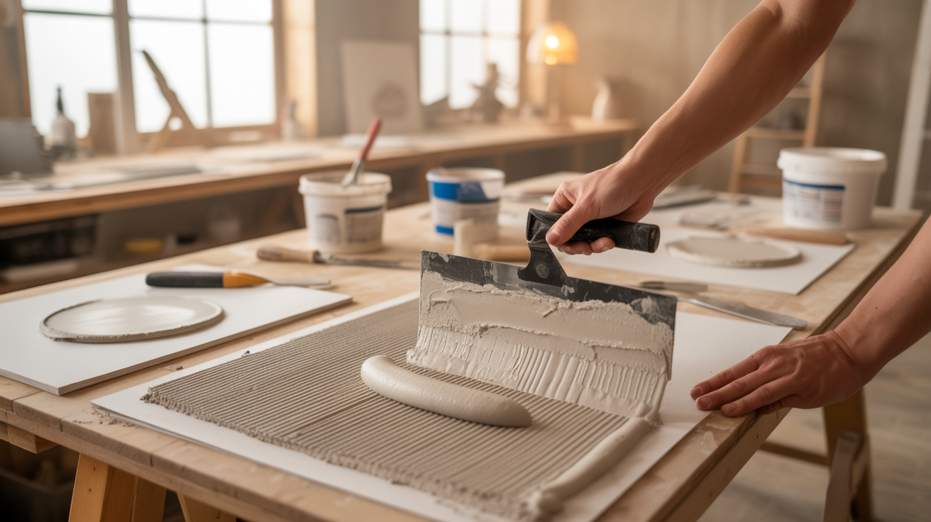 Applying the Drywall Mud