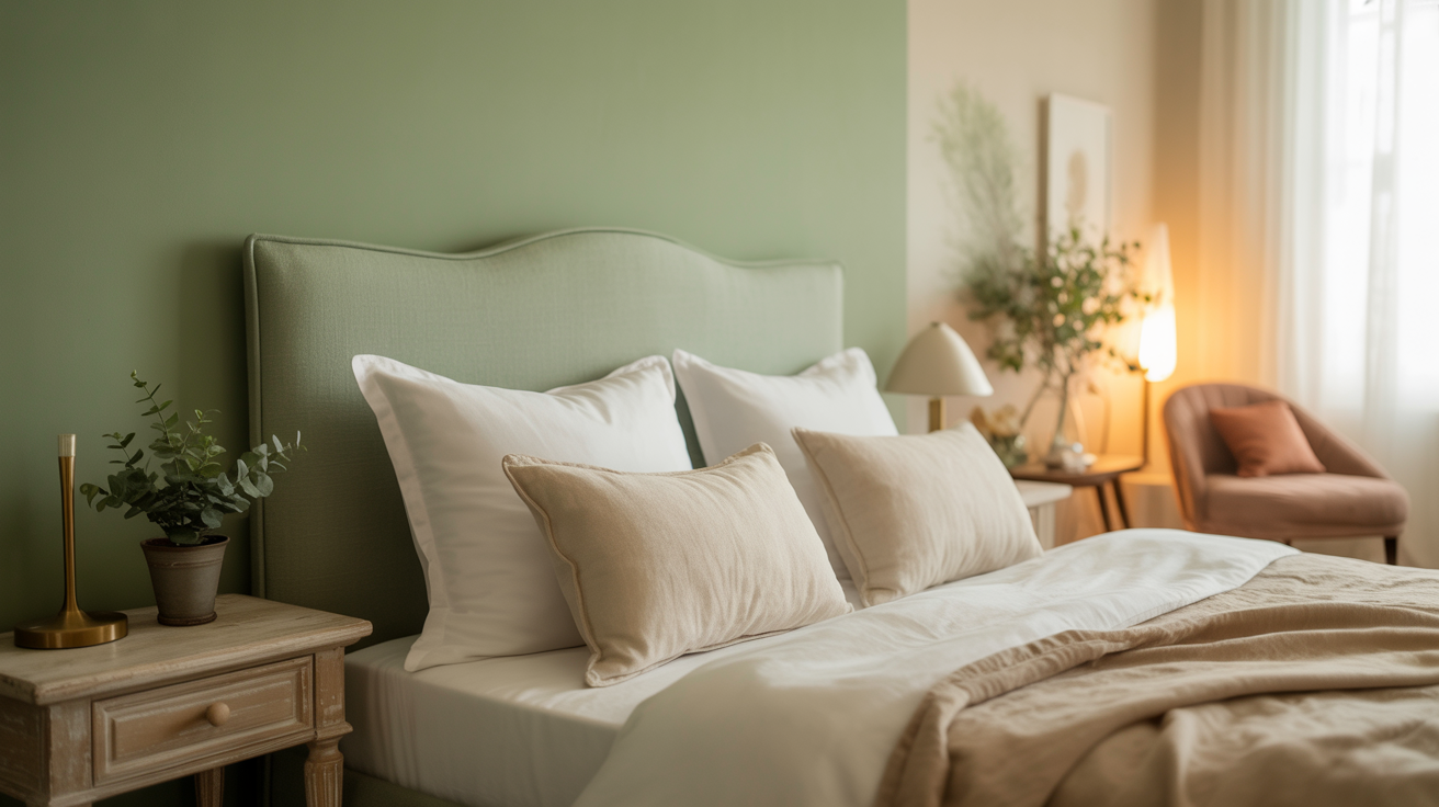 Soft Sage Green for a Light, Airy Look