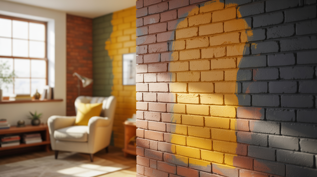 Canary Yellow Accent Wall