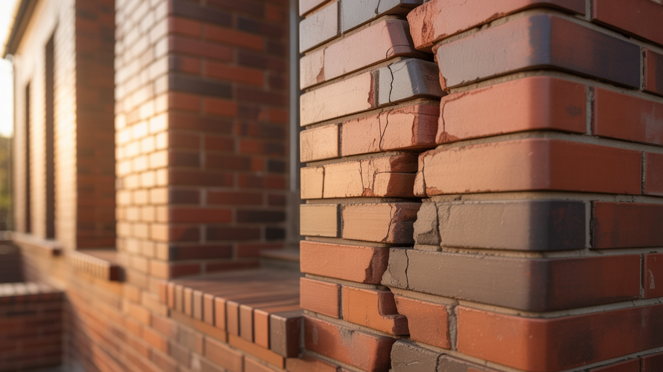 Vertical Crack in Brick Wall? Causes & Quick Fixes