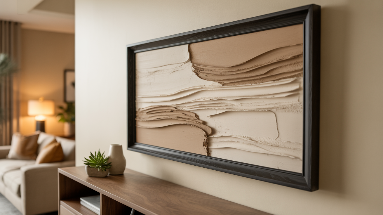 Framing and Displaying Drywall Art