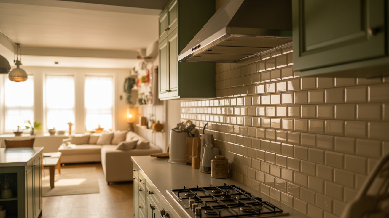 Align with Lower Cabinets and Extend Up