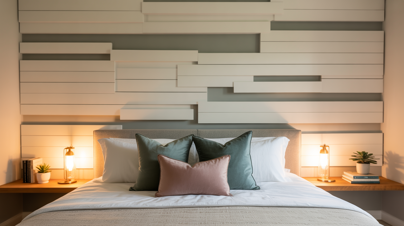 Layered Shiplap with Décor