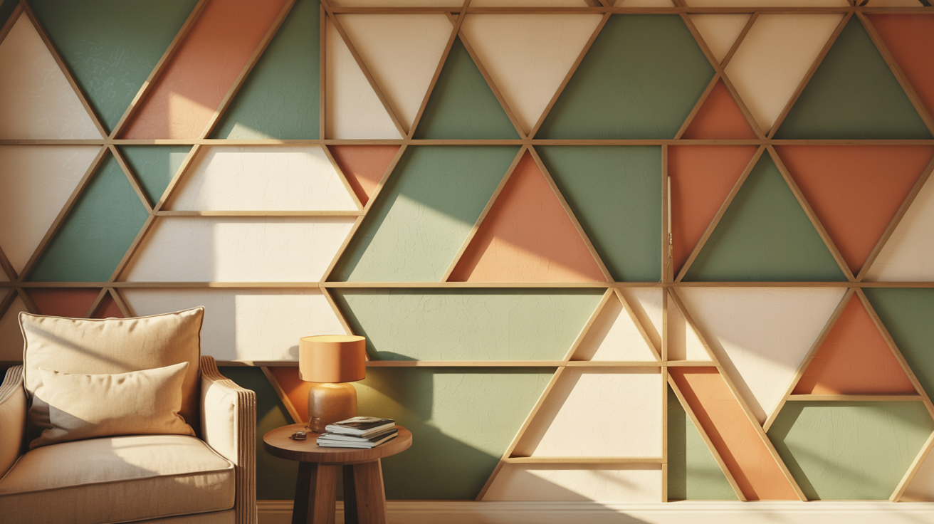 Geometric Triangle Pattern